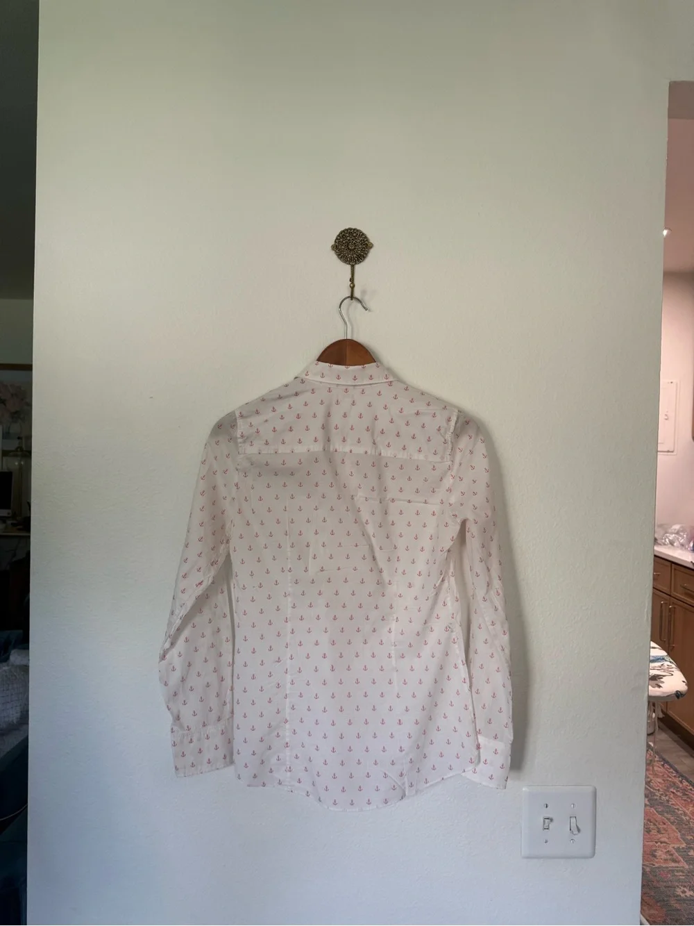J. Crew tailored button